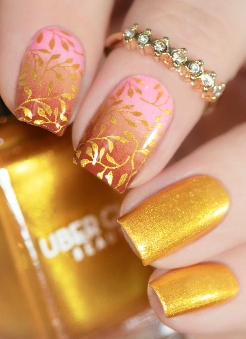 UberChic Beauty - Satin Brass Stamping Polish