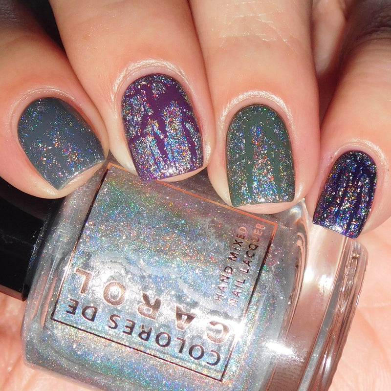 Colores de Carol - Silken Secrets Nail Polish (Crackle Topper)