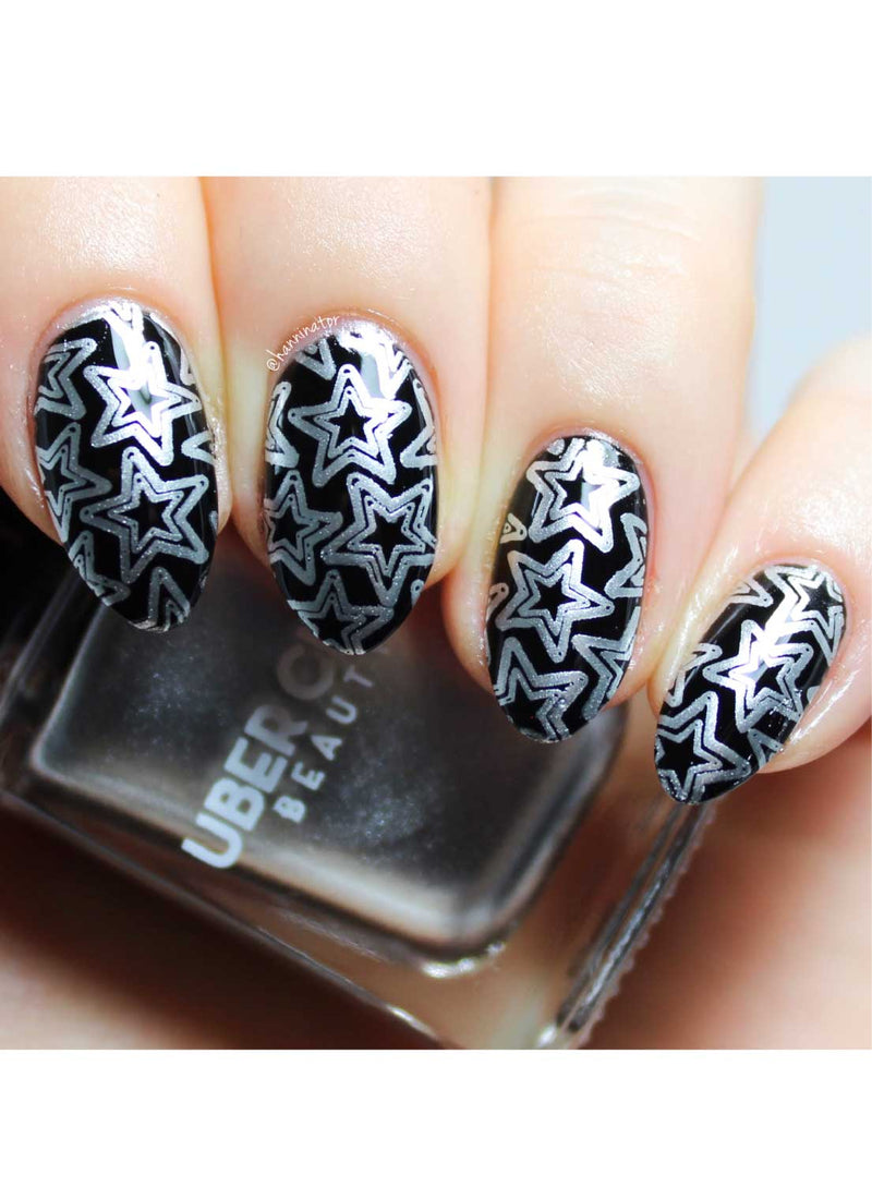 UberChic Beauty - Silver Palace Stamping Polish