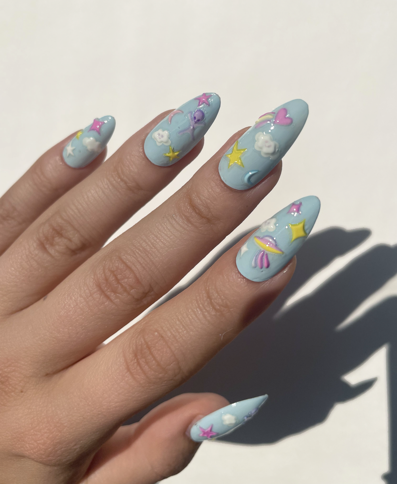Deco Miami - Spaced Out Nail Stickers
