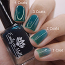 Emily De Molly - Sheer Tint Teal Nail Polish