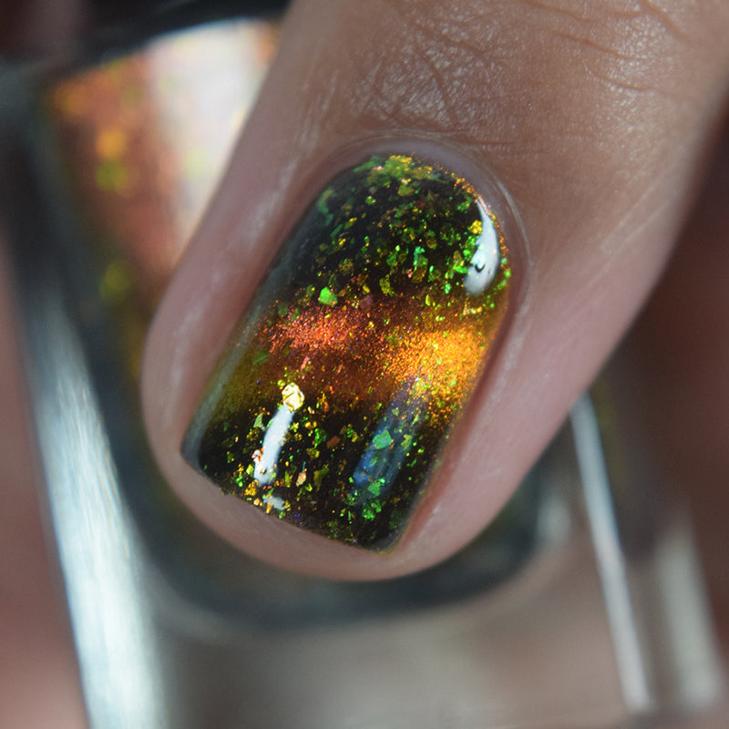 Emily De Molly - Green Flame Nail Polish (Magnetic)