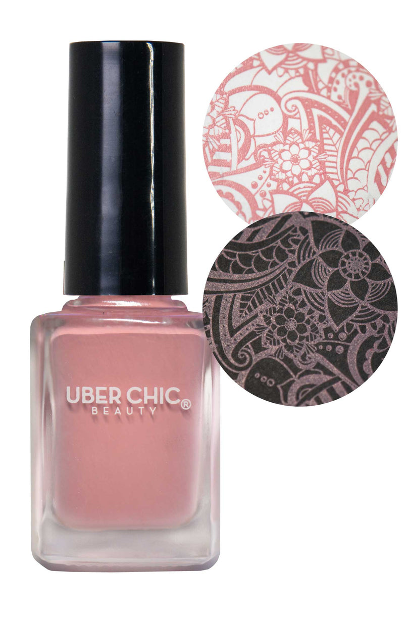 UberChic Beauty - Barely Blushing Stamping Polish