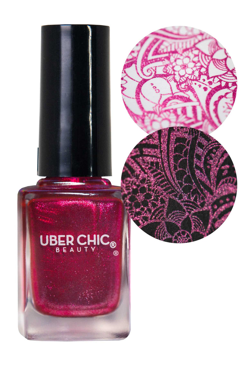 UberChic Beauty - Cherry Bomb Stamping Polish