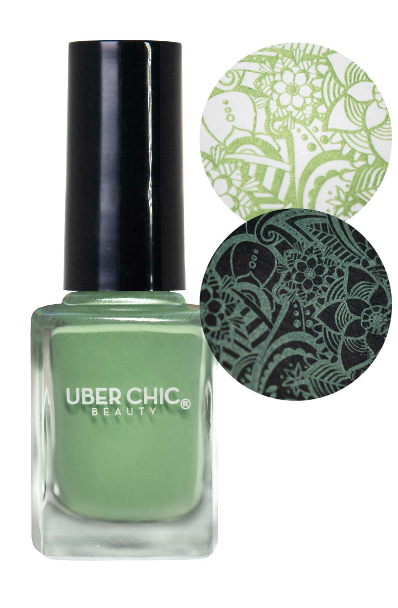 UberChic Beauty - Lime Sherbet Stamping Polish