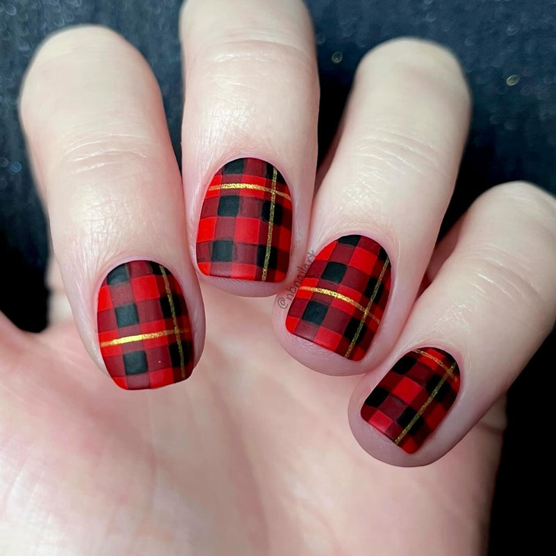 UberChic Beauty - Plaid Freestyle Stamping Plate