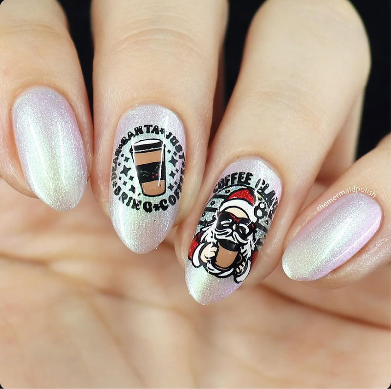 UberChic Beauty - Ho Ho Ho Stamping Plate