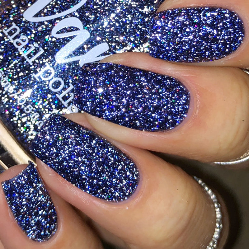 Dam Nail Polish - What a Batty Nail Polish (Flash Reflective)