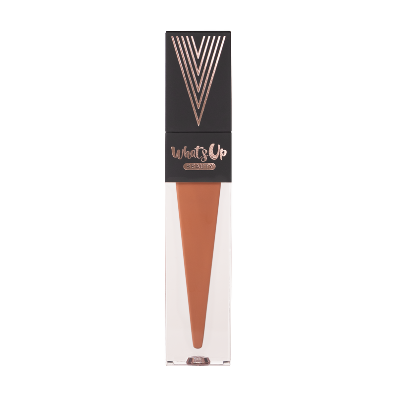 Whats Up Beauty - sophistiCOAT Ultra Matte Liquid Lipstick - Shade Caramel Veil