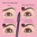 Whats Up Beauty - Watch Me! Volumizing and Lengthening Mascara with Peptide and Vitamin B5 - Shade Brown