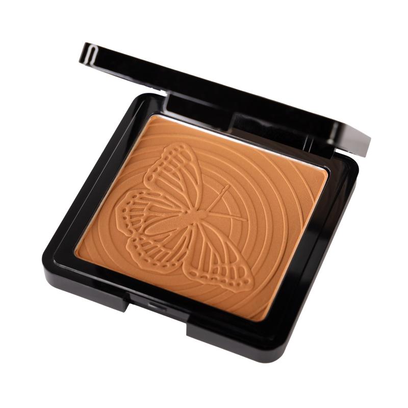 Whats Up Beauty - Wind Dancer Pressed Setting Powder - Shade Tan