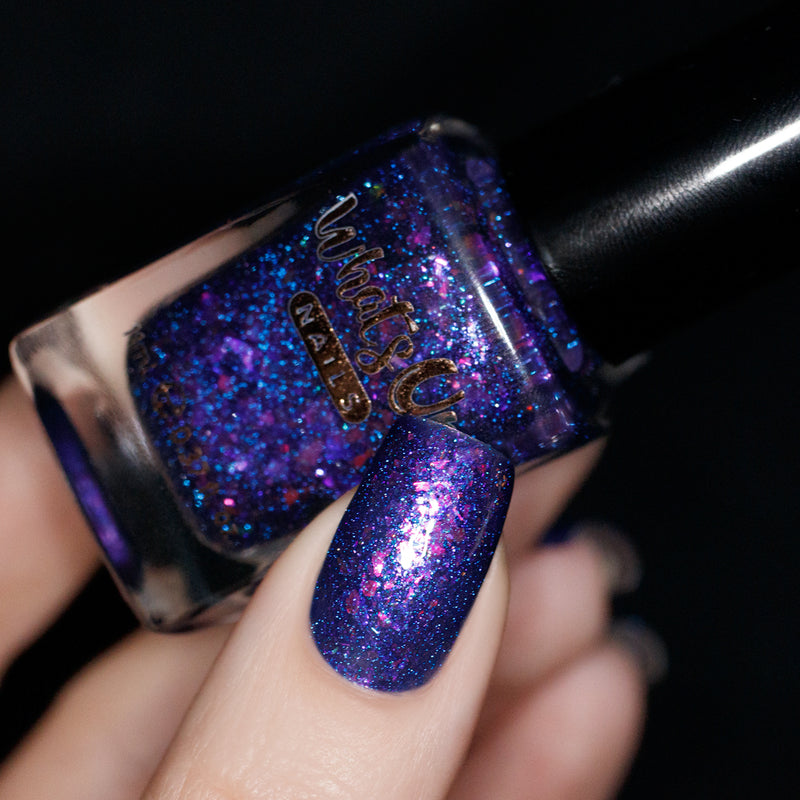 Whats Up Nails - Early Night Nail Polish (Flash Reflective)