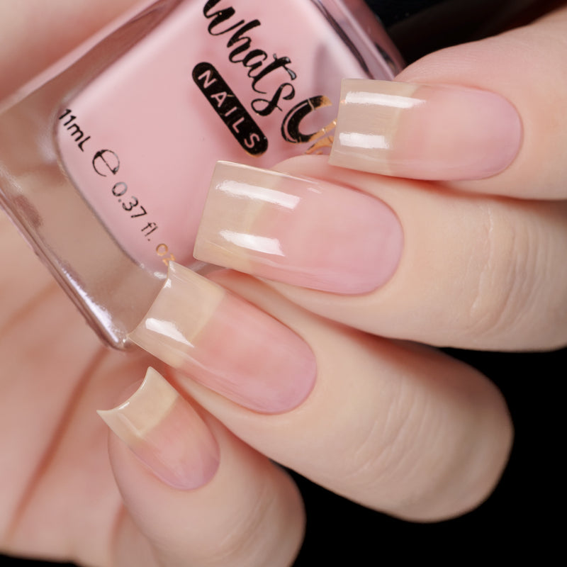 Whats Up Nails - Hideaway (Pink) Ridge Filler Base Coat Nail Polish