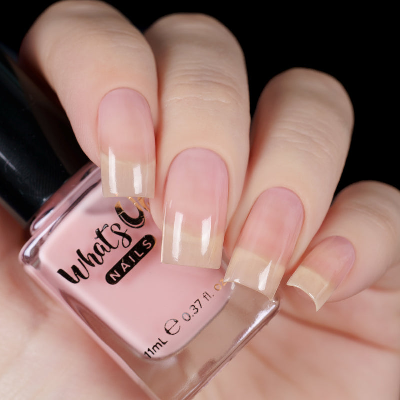 Whats Up Nails - Hideaway (Pink) Ridge Filler Base Coat Nail Polish