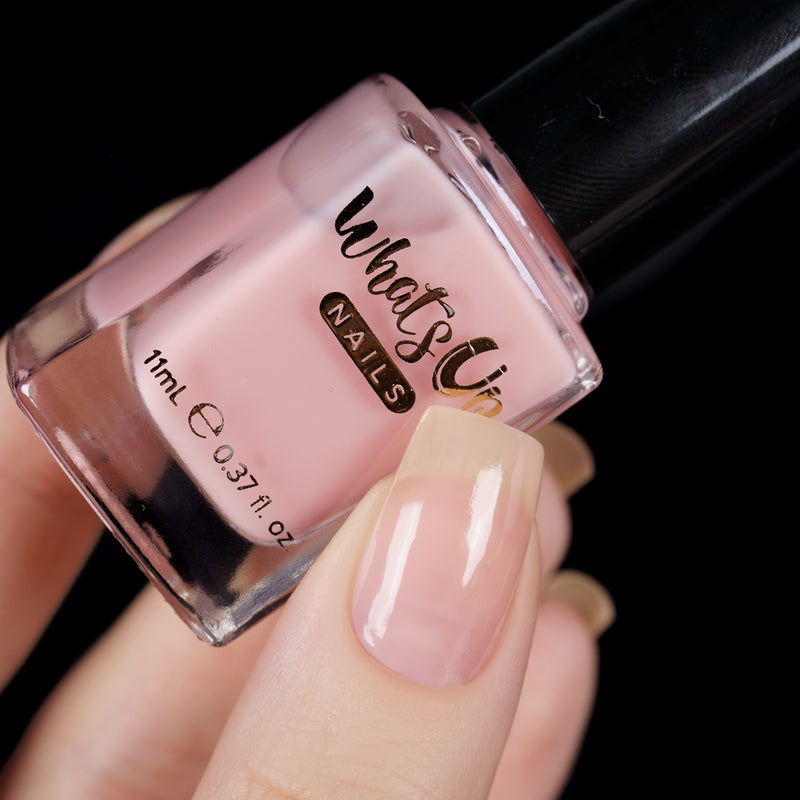 Whats Up Nails - Hideaway (Pink) Ridge Filler Base Coat Nail Polish