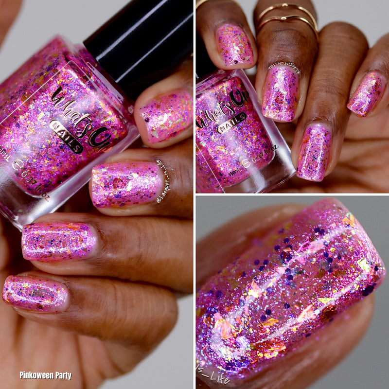 Whats Up Nails - Pinkoween Party Nail Polish