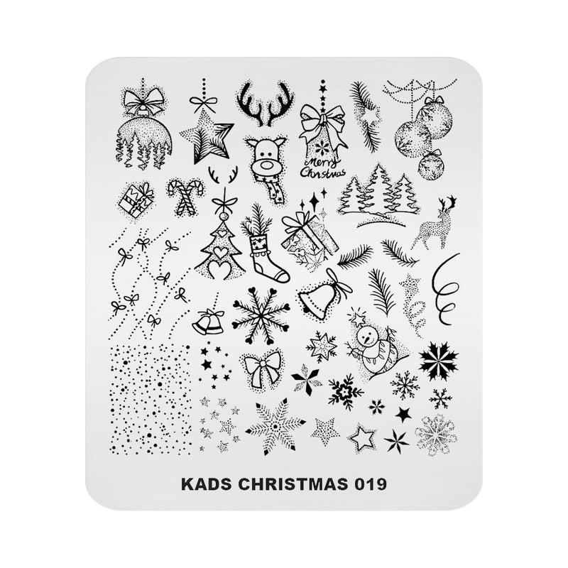 Kads - Christmas 019 Stamping Plate