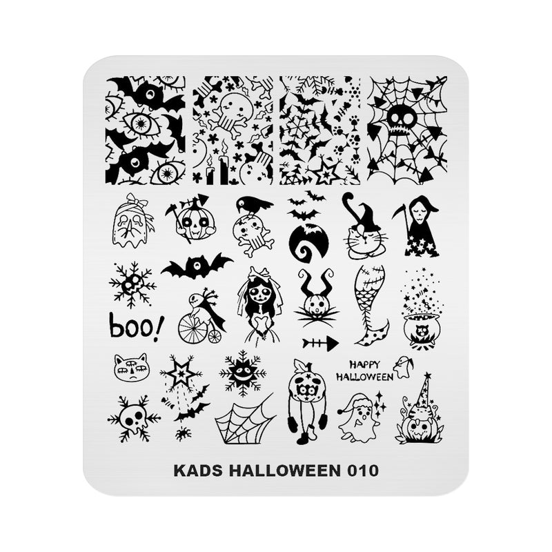 Kads - Halloween 010 Stamping Plate