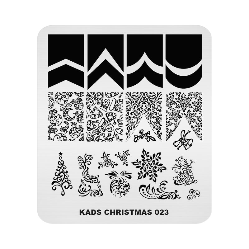 Kads - Christmas 023 Stamping Plate