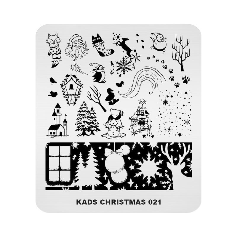 Kads - Christmas 021 Stamping Plate