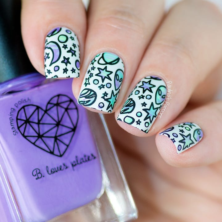 UberChic Beauty - Out of This World Stamping Plate