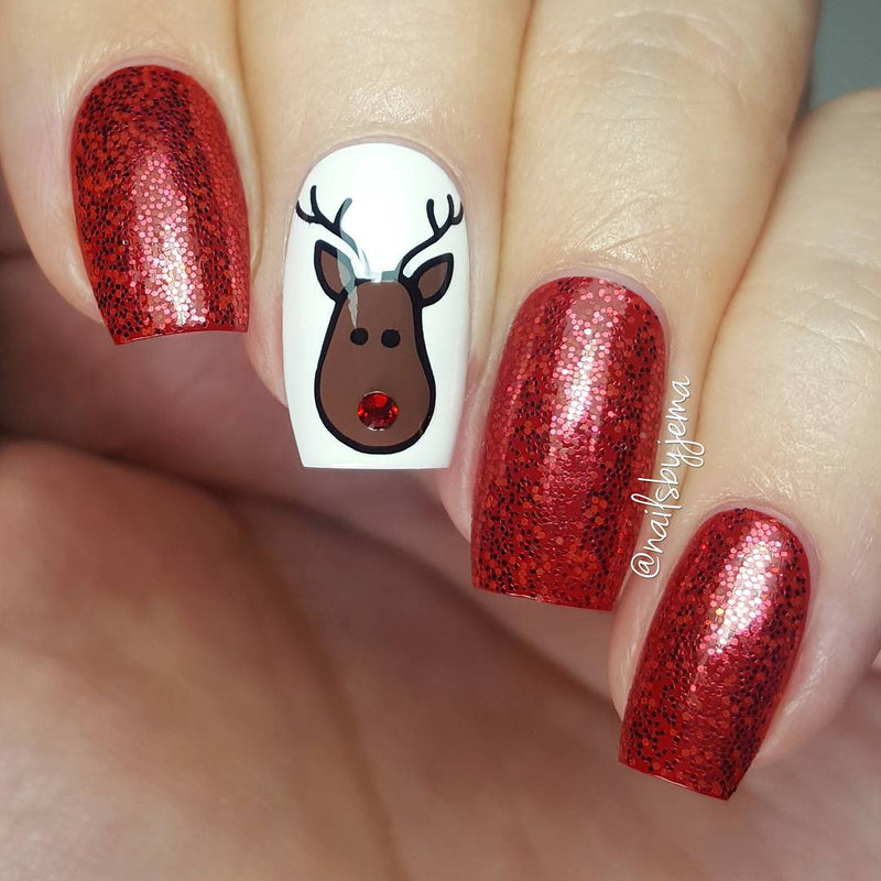 UberChic Beauty - Holiday Spirit - Christmas 01 Stamping Plate