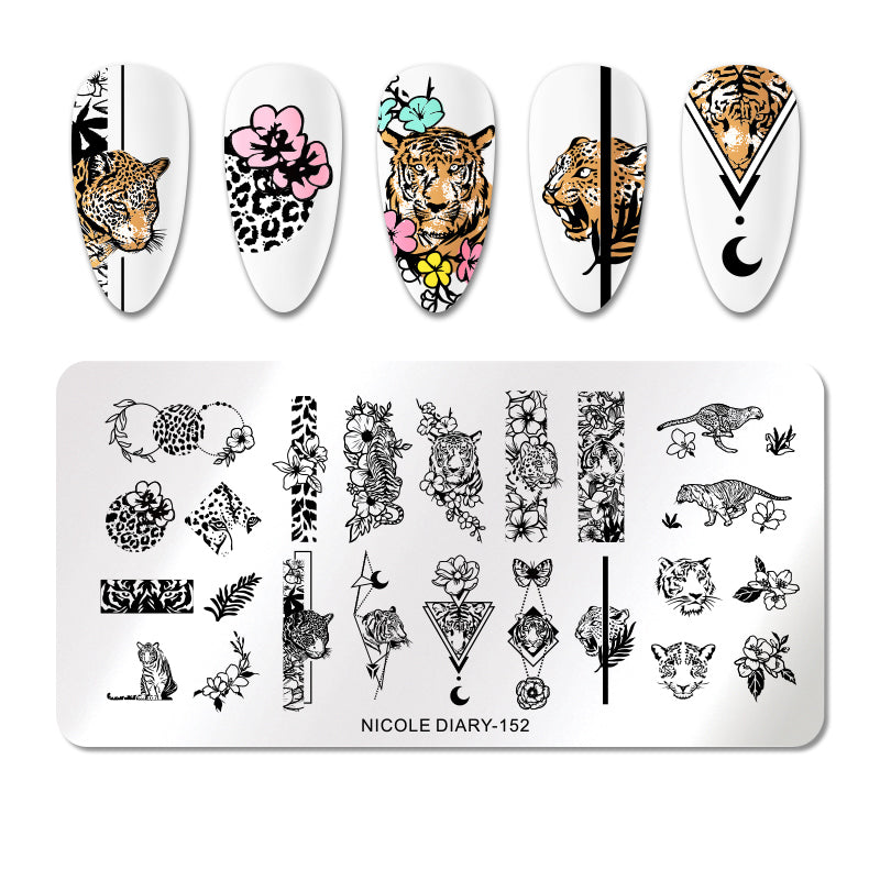Nicole Diary - 152 Roar Like You Mean It Stamping Plate