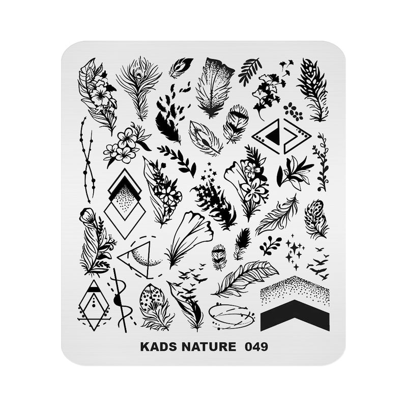 Kads - Nature 049 Stamping Plate