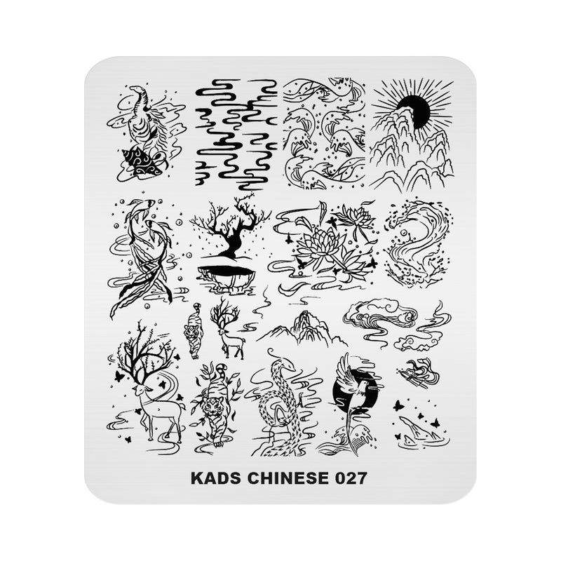 Kads - Chinese 027 Stamping Plate