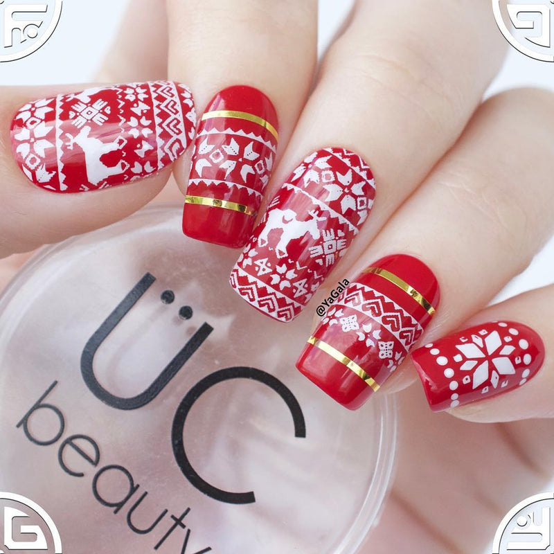 UberChic Beauty - Holiday Jingle Stamping Plate