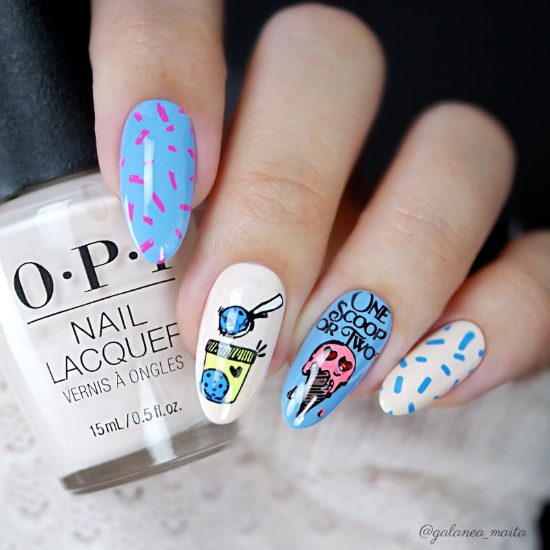 UberChic Beauty - We All Scream for Ice Cream Stamping Plate