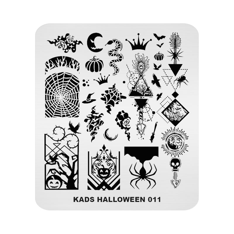 Kads - Halloween 011 Stamping Plate