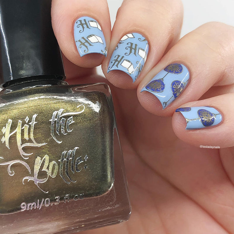 Hit The Bottle - Bah Humbug 03 Stamping Plate