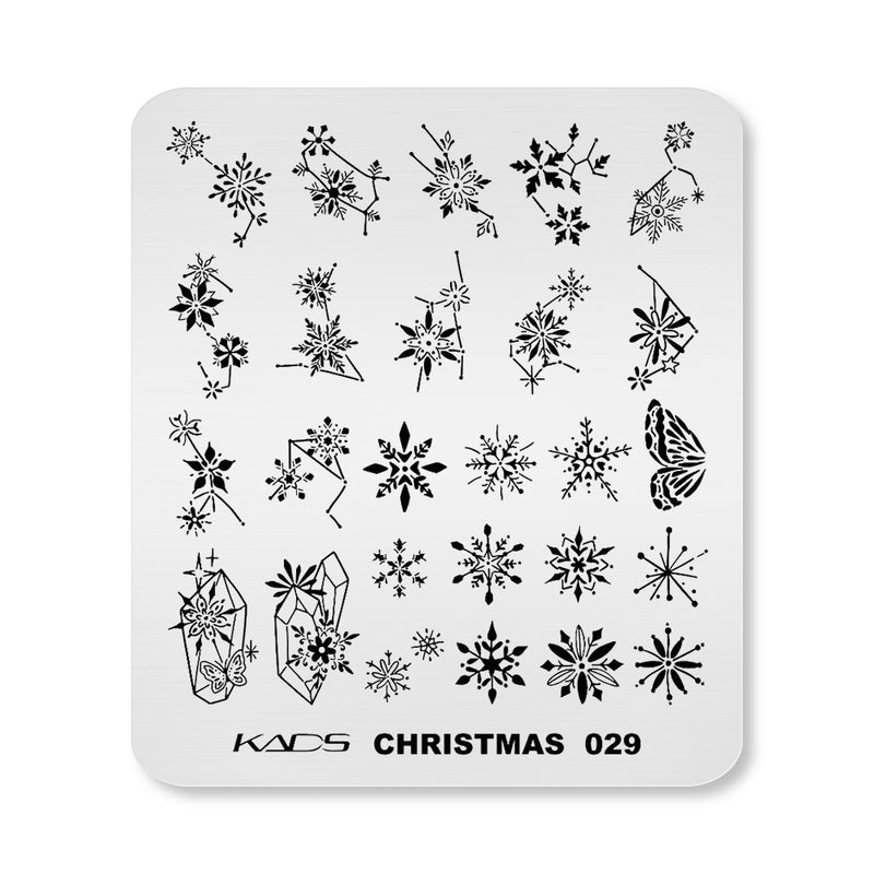 Kads - Christmas 029 Stamping Plate