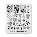 Kads - Christmas 027 Stamping Plate