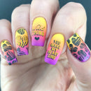 UberChic Beauty - Love & Marriage - 04 Stamping Plate (Discontinued by WUN)