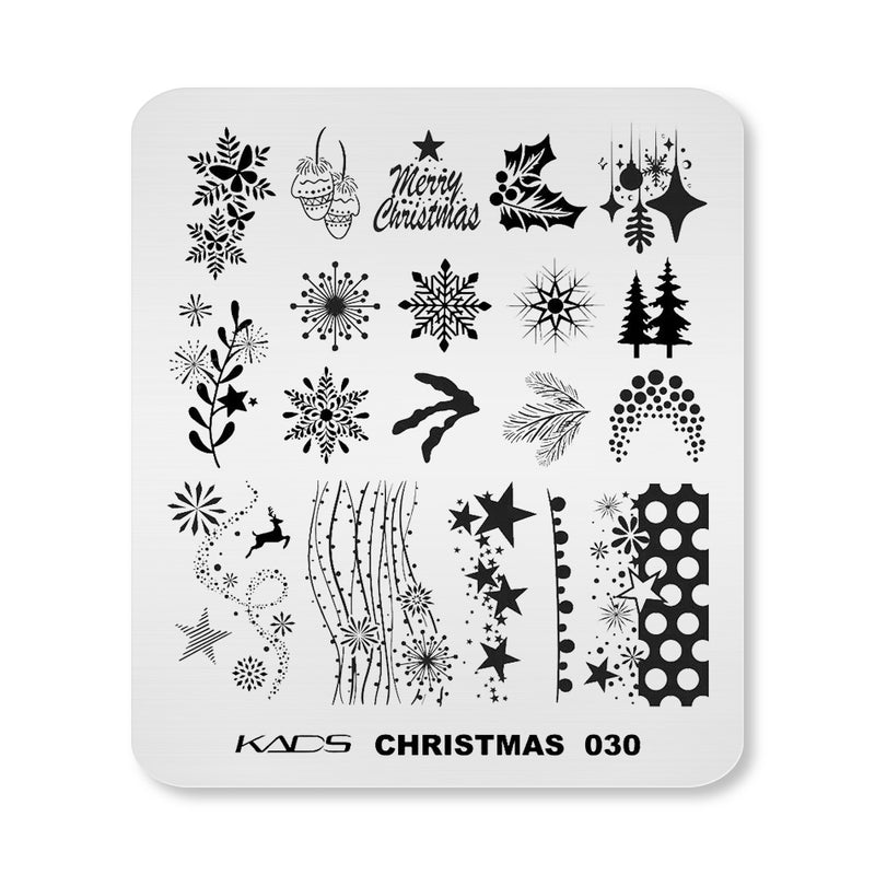 Kads - Christmas 030 Stamping Plate