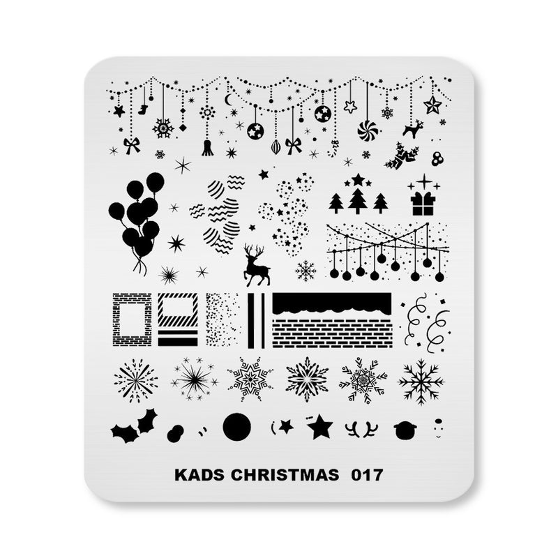 Kads - Christmas 017 Stamping Plate