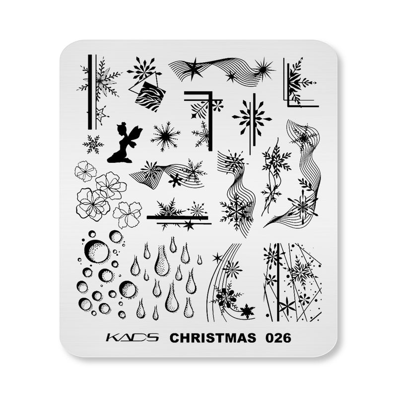 Kads - Christmas 026 Stamping Plate