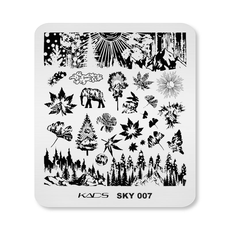 Kads - Sky 007 Stamping Plate