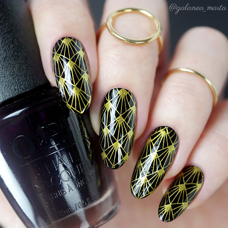 UberChic Beauty - Art Deco Glam Stamping Plate