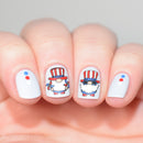 UberChic Beauty - UC Mini - Fourth of July 02 Stamping Plate