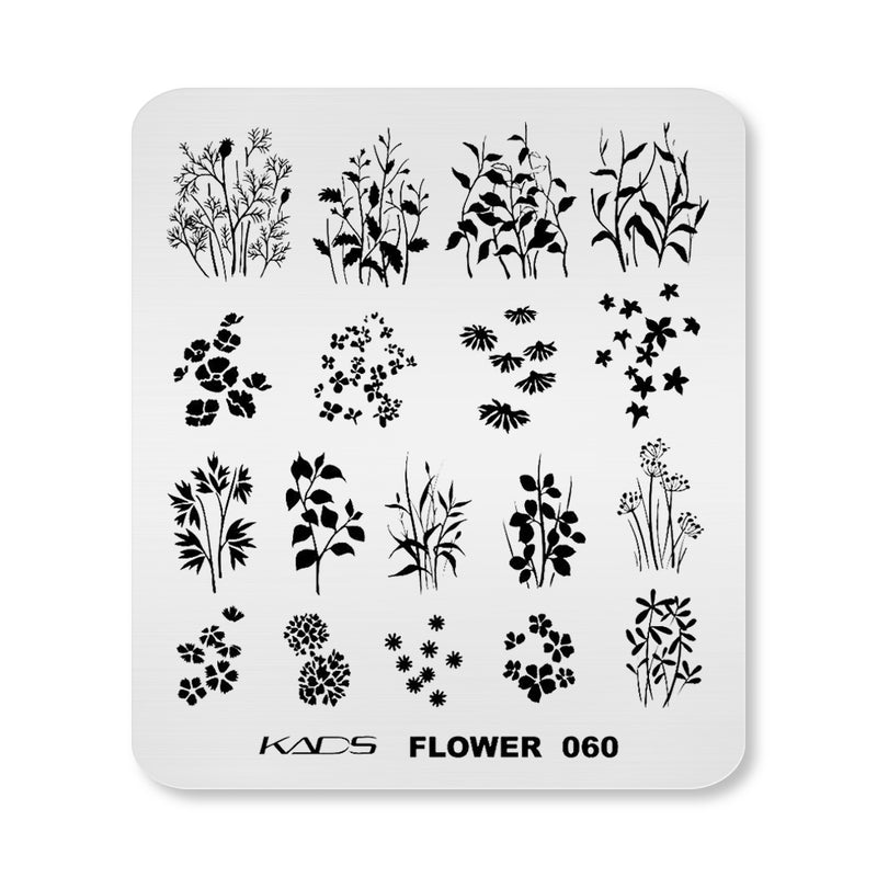 Kads - Flower 060 Stamping Plate