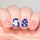 UberChic Beauty - UC Mini - Fourth of July 02 Stamping Plate