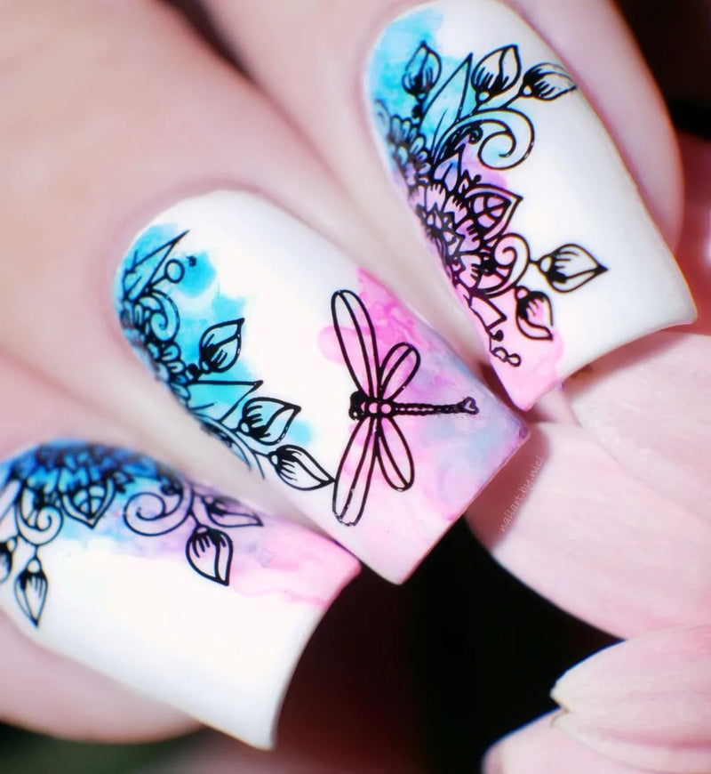 UberChic Beauty - Whimsical By Nature Stamping Plate