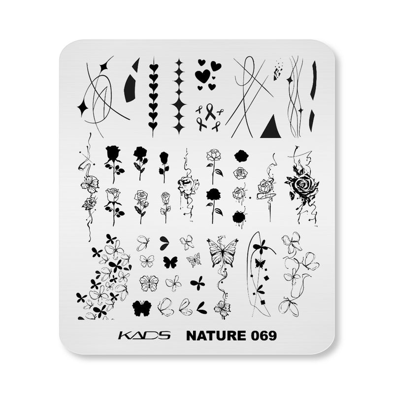 Kads - Nature 069 Stamping Plate