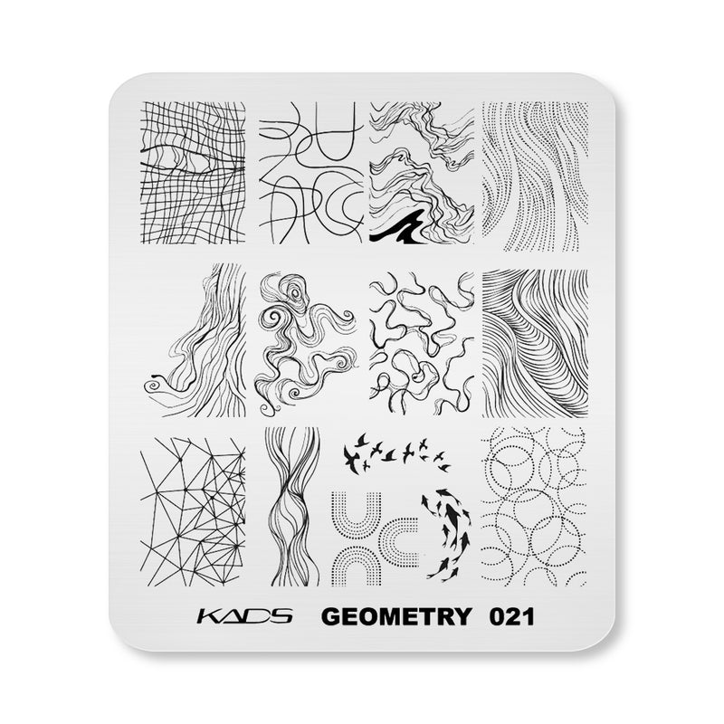 Kads - Geometry 021 Stamping Plate