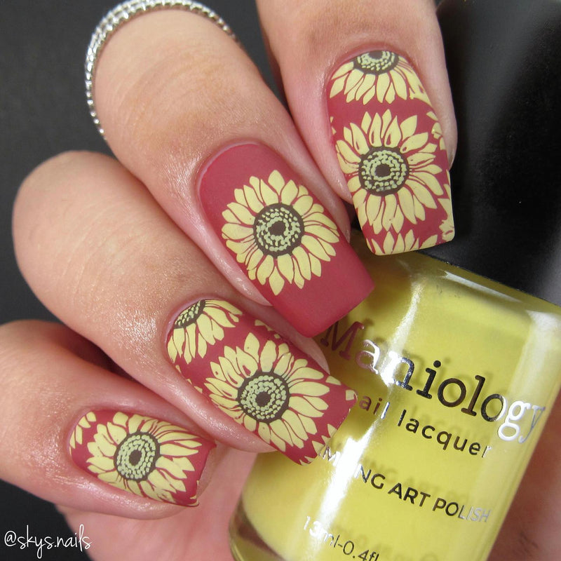UberChic Beauty - I Always Fall for Autumn Stamping Plate