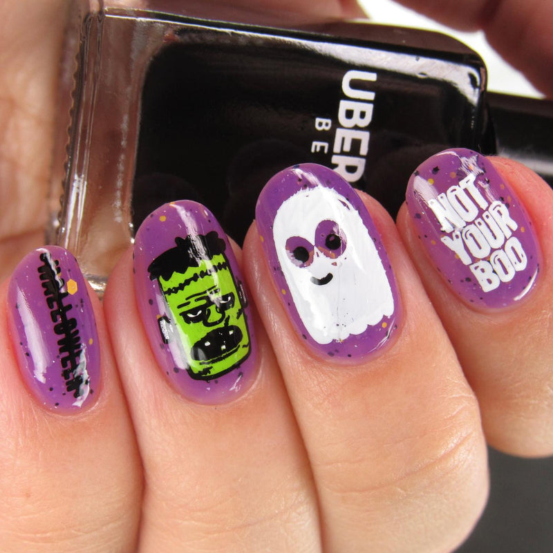 UberChic Beauty - Halloween - 08 Stamping Plate