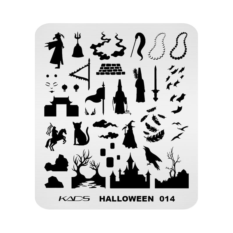 Kads - Halloween 014 Stamping Plate